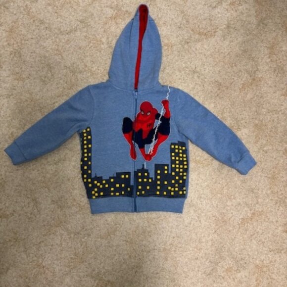 Spiuderman Marvel Hoodie Kids Size: 5 - Picture 1 of 5